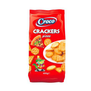 CROCO Soolakreekerid pizza maitselised 400g
