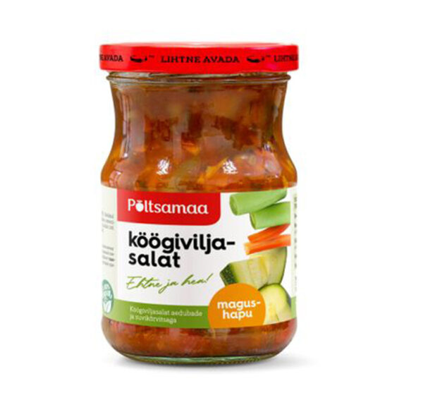 Põltsamaa Magushapu köögiviljasalat 550g