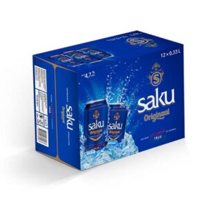 (Tulen ise järgi) Õlu Originaal 12-pakk, SAKU, 12 x 330 ml