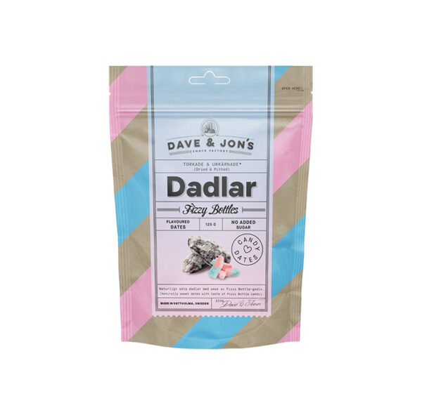 Dave & Jon’s maitsestatud datlid “Fizzy Bottles” 125g