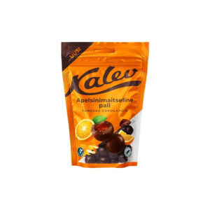 Apelsinimaitseline pall tumedas šokolaadis, KALEV, 140 g