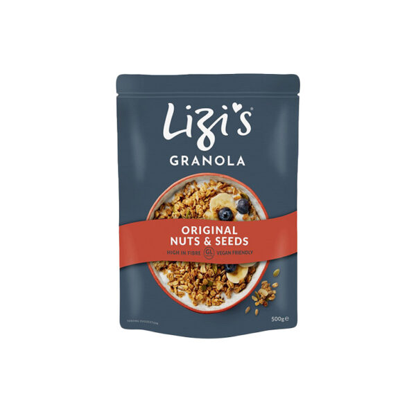 Lizi ́s Original Granola Röstitud hommikusöögihelbed 500g