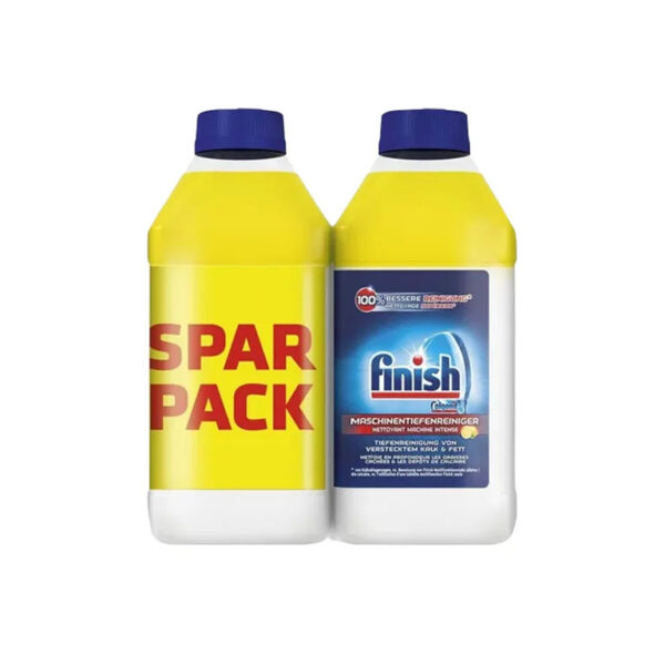 Nõudepesumasina puhastusvahend Lemon, FINISH, 2x250 ml