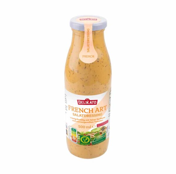 Salatikaste French Dressing, DELIKATO, 500 ml