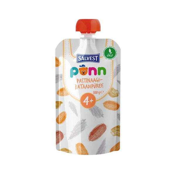 Pastinaagi-bataadipüree, 4+ mahe, PÕNN, 100 g