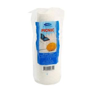 Topsid ühekordsed 200ml, SMILE, 25 tk