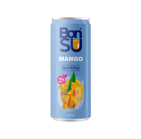 Mangomahlajook gaseeritud, BONSU, 330ml