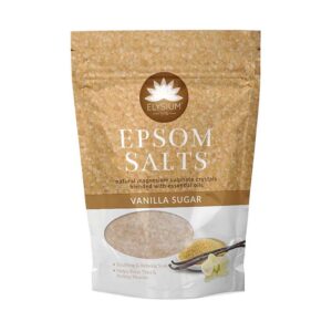 Vannisool Epsom vanilje, Elysium Spa, 450 g