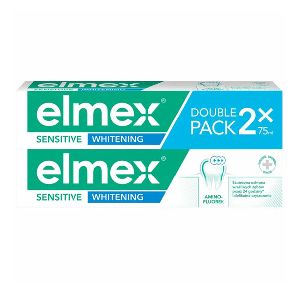 Elmex Sensitive Whitening hambapasta 2x75ml