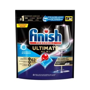 Nõudepesumasina tabletid Ultimate, FINISH, 62 tk